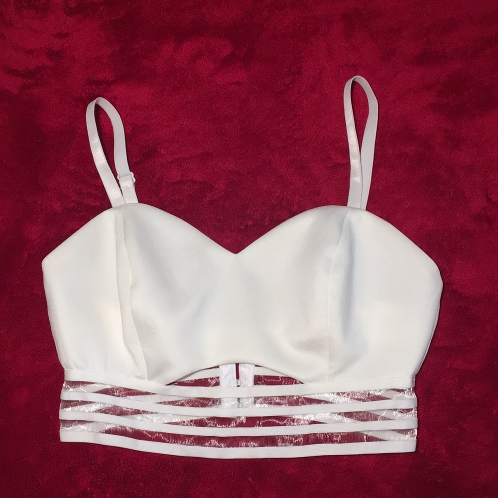 Windsor White bralette